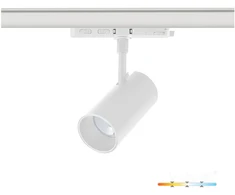 10W LED akcentinis šviestuvas į 3 fazių bėgelius NEXTRACK CORE, baltas, 3000/4000/5000K, 36°