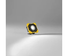 10W LED įkraunamas prožektorius BULL, geltonos/juodos sp., IP54