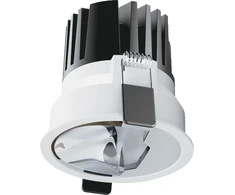 10W LED įleidžiamas sieninis šviestuvas, baltas, 3000K, S337