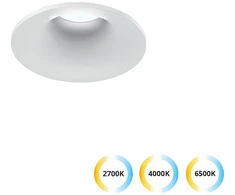 10W LED įleidžiamas šviestuvas ALVEY, baltas, 2700/4000/6500K, 4323000