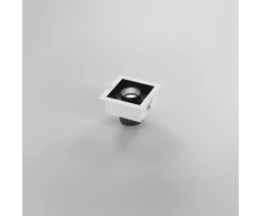 10W LED įleidžiamas šviestuvas APOLLO, juodas, 3000K