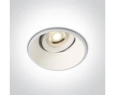 10W LED įleidžiamas šviestuvas, baltas, GU10, 11109FA/W