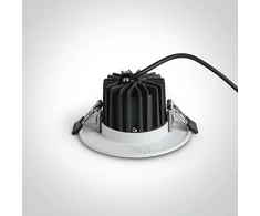 10W LED įleidžiamas šviestuvas, baltas, 3000/4000/5000K, 10110CA/W/V