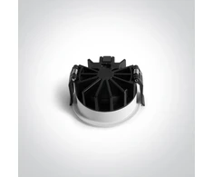 10W LED įleidžiamas šviestuvas, baltas, 3000/3500/4000K, su filtru nuo akinimo, 10110DH/W/V