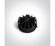 10W LED įleidžiamas šviestuvas su filtru nuo akinimo, juodas, 3000/3500/4000K, 10110DH/B/V