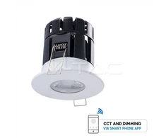 10W LED įleidžiamas šviestuvas V-TAC, IP65, dimeriuojamas, valdomas bluetooth ryšiu