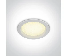 10W LED įleidžiamas vonios šviestuvas, baltas, 3000/4000/6000K, IP44, 10110U/W/V