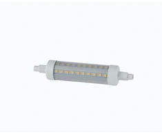 10W LED lemputė, balta, R7S, 3000K