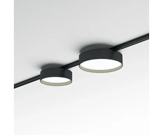 10W LED linijinės sistemos šviestuvas DEVA, juodas, 4000K, 370019