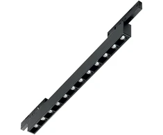 10W LED linijinės sistemos šviestuvas DEVA, juodas, 4000K, 369938