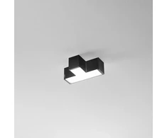 10W LED linijinio šviestuvo T formos sujungimas NEXT, juodas, CCT