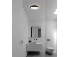 10W LED lubinis šviestuvas DINS, matinės juodos sp., 2700/3000/4000K, dimeriuojamas, IP44, P0395072NLDP