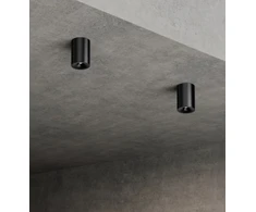 10W LED lubinis šviestuvas, juodas, 3000K, IP54, 25295