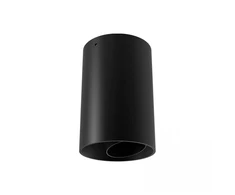 10W LED lubinis šviestuvas, juodas, 3000K, IP44, S180