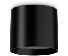 10W LED lubinis šviestuvas SPIKE, juodas, 3000K, 336008