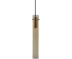 10W LED pakabinamas šviestuvas FLAM, žalvario/gintaro sp., 3000K, 353869