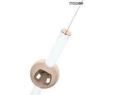 10W LED pakabinamas šviestuvas LIBRA 90 IN, aukso sp., 3000K