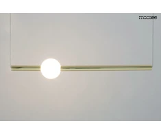 10W LED pakabinamas šviestuvas LIBRA 90 ON, aukso sp., 3000K
