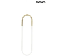 10W LED pakabinamas šviestuvas PUZO L, aukso sp., 3000K