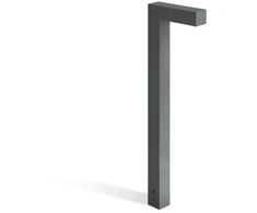 10W LED pastatomas lauko šviestuvas FLAG 200 BOLLARD, antracito sp. (RAL7021), 3000K, 30°, dimeriuojamas