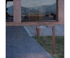 10W LED pastatomas lauko šviestuvas FLAG 200 BOLLARD, antracito sp. (RAL7021), 3000K, 30°, dimeriuojamas