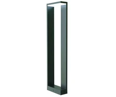 10W LED pastatomas lauko šviestuvas, grafito sp., 3000K, E208