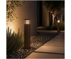 10W LED pastatomas lauko šviestuvas, rudas, 2700K, IP65, E345-27