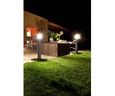 10W LED pastatomas lauko šviestuvas SPARK, tamsiai pilkas, 2850/3000K, IP54, 9941