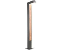 10W LED pastatomas lauko šviestuvas WOODY, tamsiai pilkas, 3000K, IP54, 90511