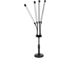 10W LED pastatomas šviestuvas augalų auginimui VITARO, juodas