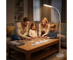 10W LED pastatomas šviestuvas TEILO, baltas, 3000/4000/6500K, dimeriuojamas
