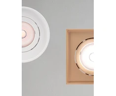10W LED paviršinis pakreipiamas lubinis šviestuvas PC 01, matinės juodos sp., 4000K