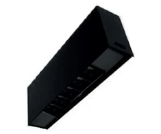 Lubinis šviestuvas 10W LED paviršinis šviestuvas DOT S DOWN, juodas, 3000K, 48˚