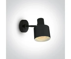 Sieninis šviestuvas 10W LED paviršinis šviestuvas, juodas, E27, 60118/B