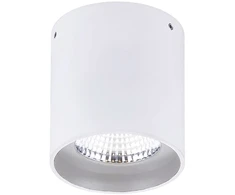 Lubinis šviestuvas 10W LED paviršinis šviestuvas MATE, baltas, 4000K