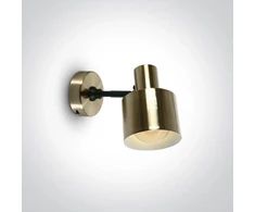 Lubinis šviestuvas 10W LED paviršinis šviestuvas, šlifuoto žalvario sp., E27, 60118/BBS