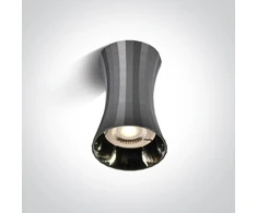 Lubinis šviestuvas 10W LED paviršinis šviestuvas, tamsaus chromo sp., GU10, 12105K/DC