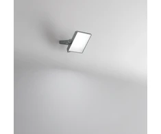 10W LED prožektorius AXEL, sidabro sp., CCT, IP65