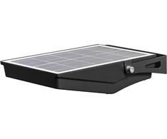 10W LED prožektorius ENDURA, juodas, 4000K, su saulės baterija ir judesio davikliu, IP65