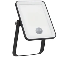 10W LED prožektorius ESSENTIAL, juodas, 3000K, su judesio davikliu