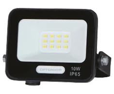 10W LED prožektorius, juodas, 6000K