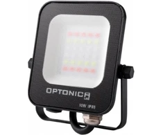10W LED prožektorius, juodas, RGB