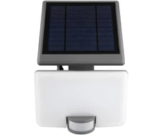 10W LED prožektorius su saulės baterija ir judesio davikliu ULYSSE, antracito sp., 4000K, IP54