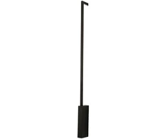 10W LED sieninis šviestuvas, juodas, 3000K, 25321