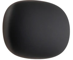 10W LED sieninis šviestuvas, juodas, 3000K, 2660