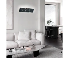 10W LED sieninis šviestuvas SELENA, juodas, 3000K, 4320300