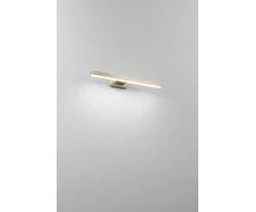 Sieninis šviestuvas 10W LED sieninis vonios šviestuvas LANCER, šlifuoto aukso sp., 4000K, IP54