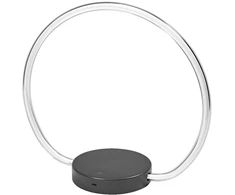 10W LED stalo šviestuvas AURA, tamsiai pilkas, 3000K, dimeriuojamas