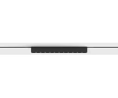 10W LED šviestuvas COMFORT OUT 196 į magnetinę sistemą PICO_LINE, juodas, 3000K, 30°, dimeriuojamas