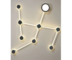 10W LED šviestuvas į 24V PLUG &amp; PLAY sistemą, juodas, 3000K, dimeriuojamas, 19160